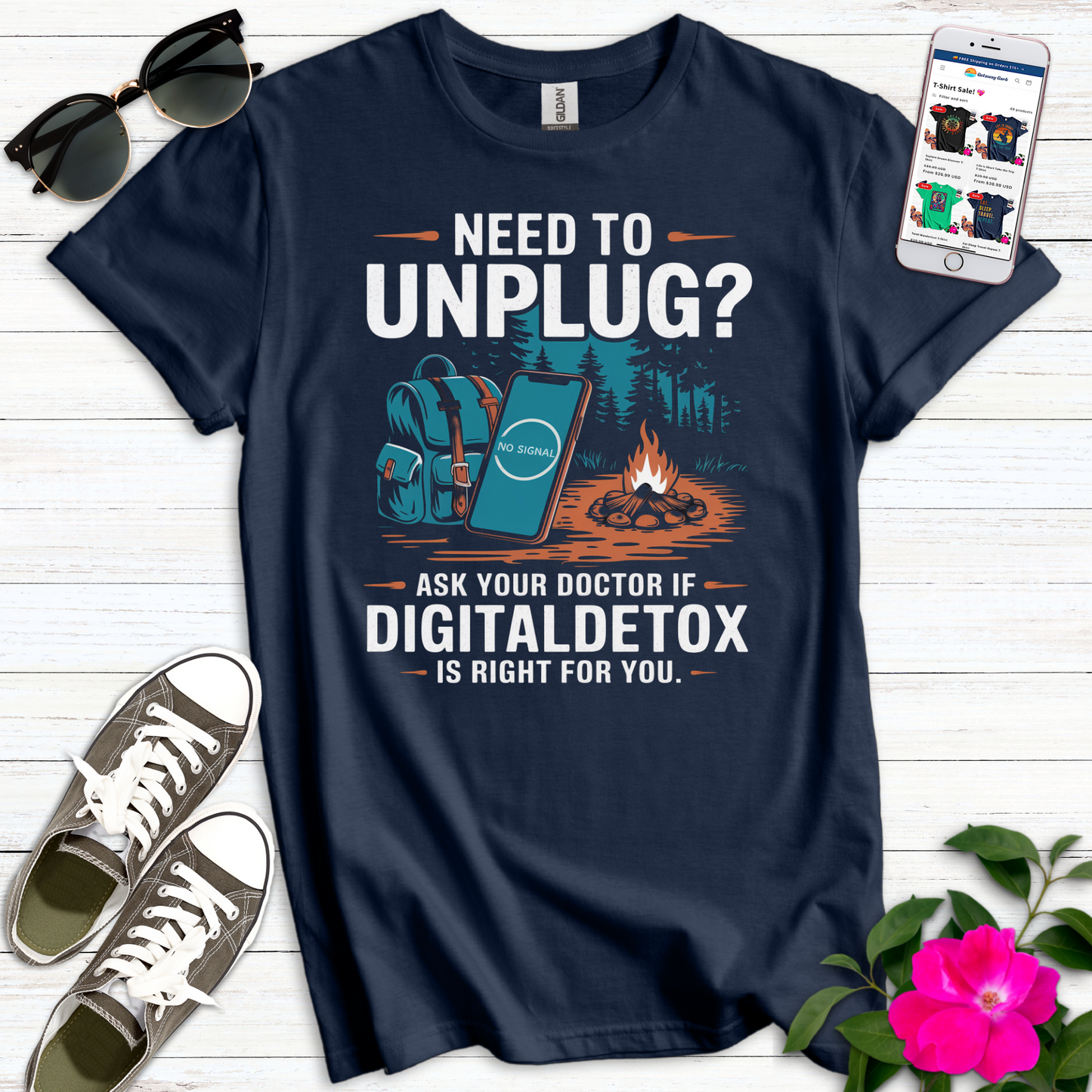 Ask Doctor Digital Detox T-Shirt