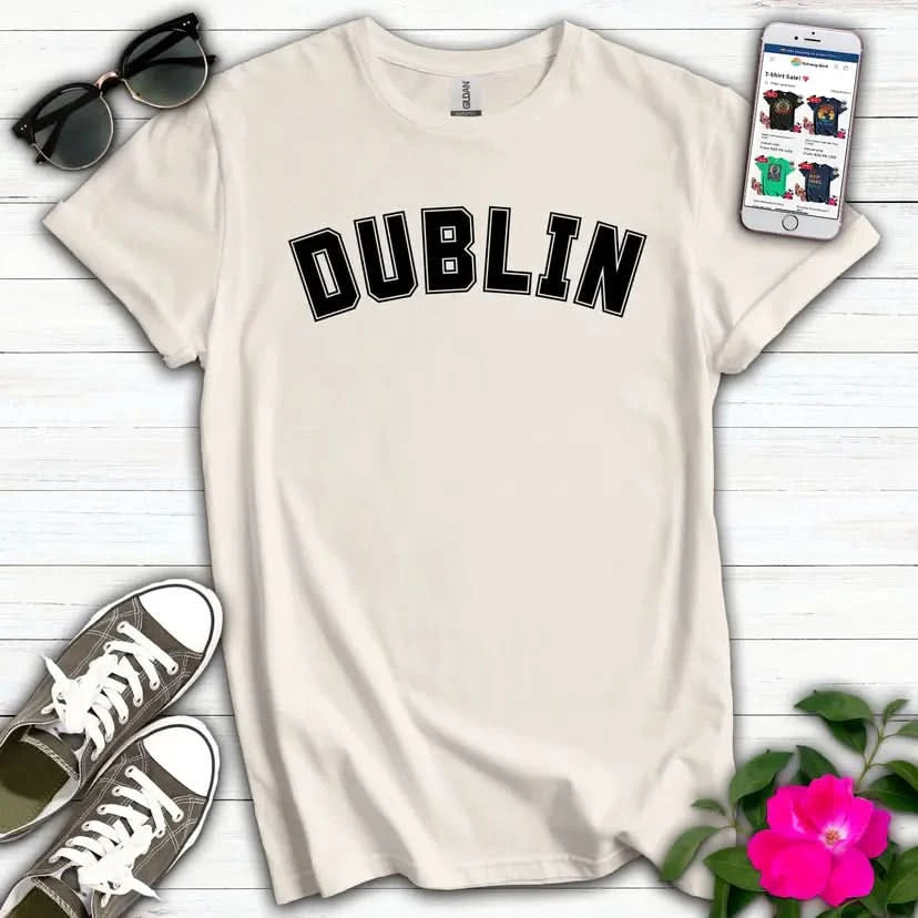 Dublin Varsity Letter T-Shirt