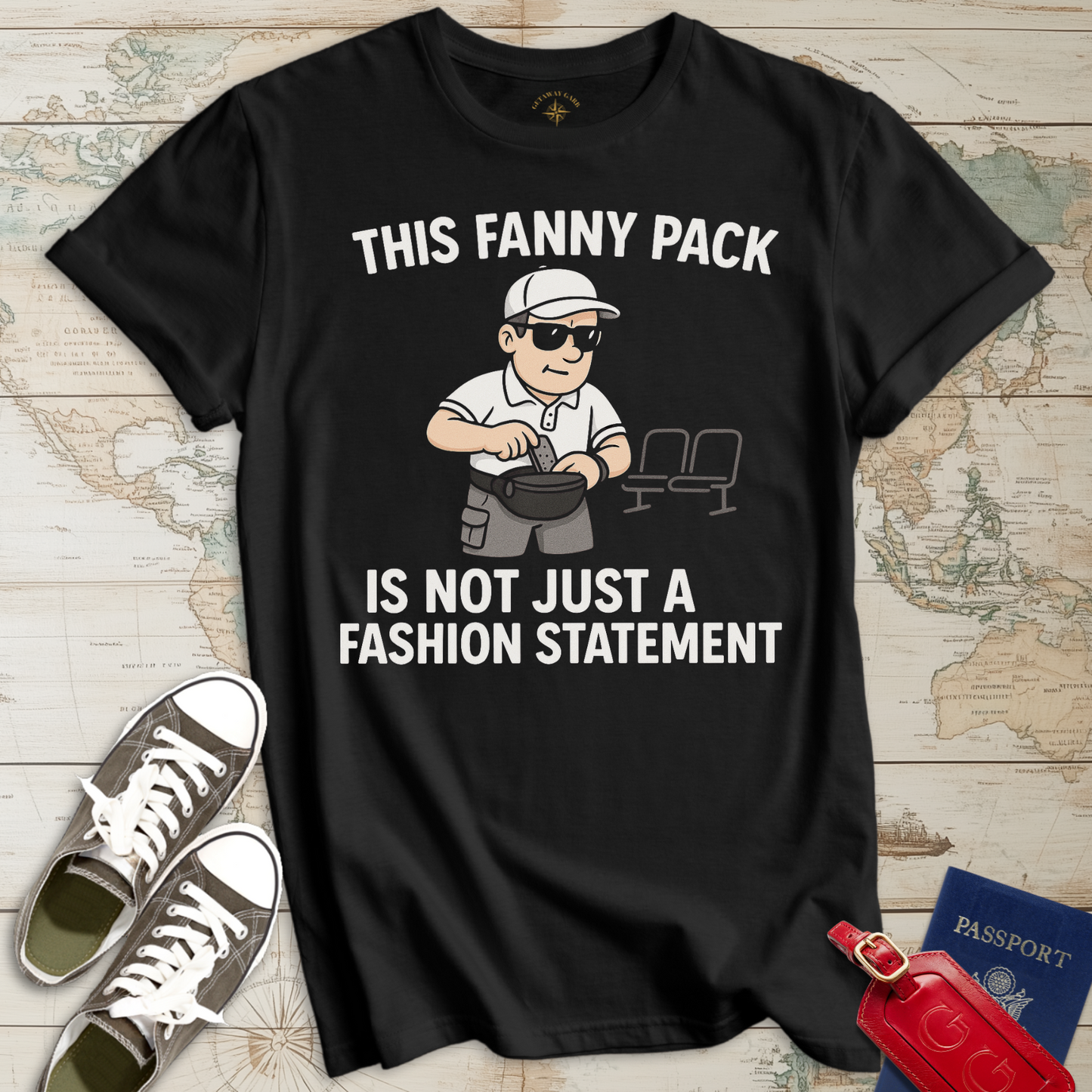 Fanny Pack Fashion Statement T-Shirt
