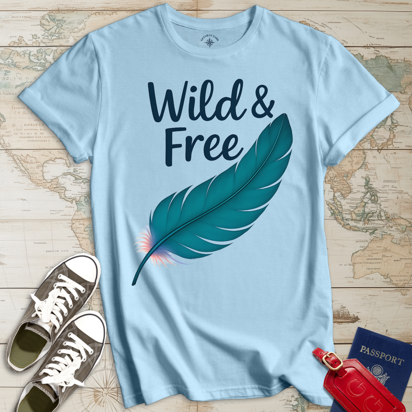 Wild & Free Feather T-Shirt