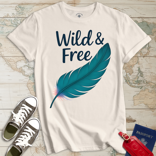 Wild & Free Feather T-Shirt