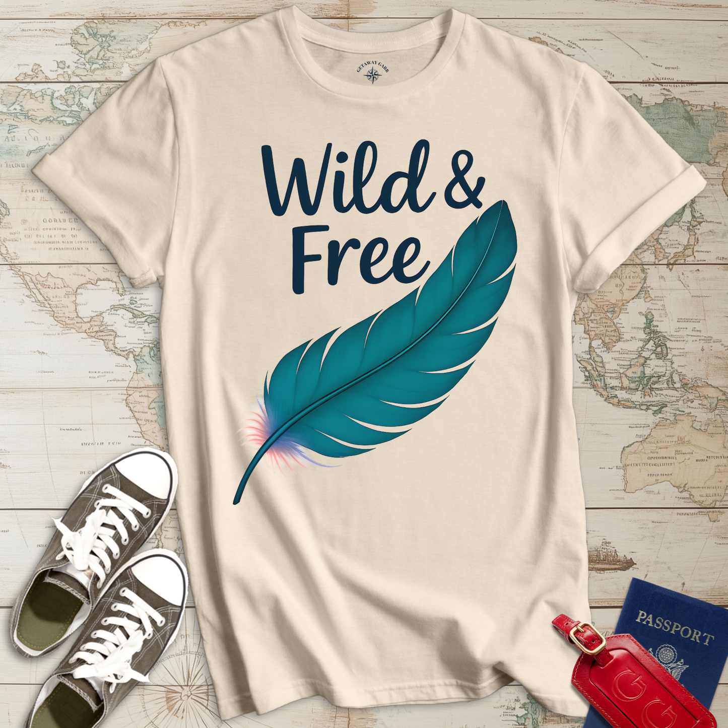 Wild & Free Feather T-Shirt
