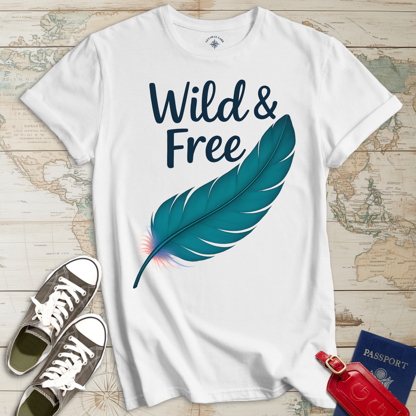Wild & Free Feather T-Shirt