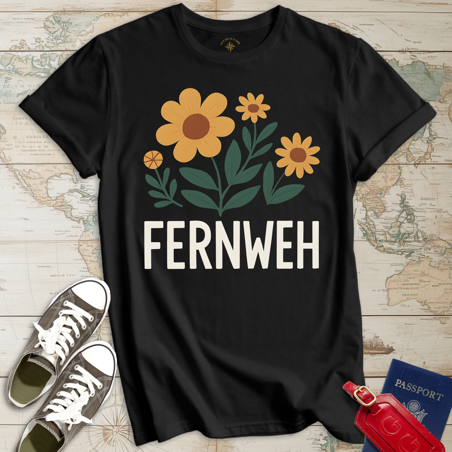 Fernweh Sunflower T-Shirt