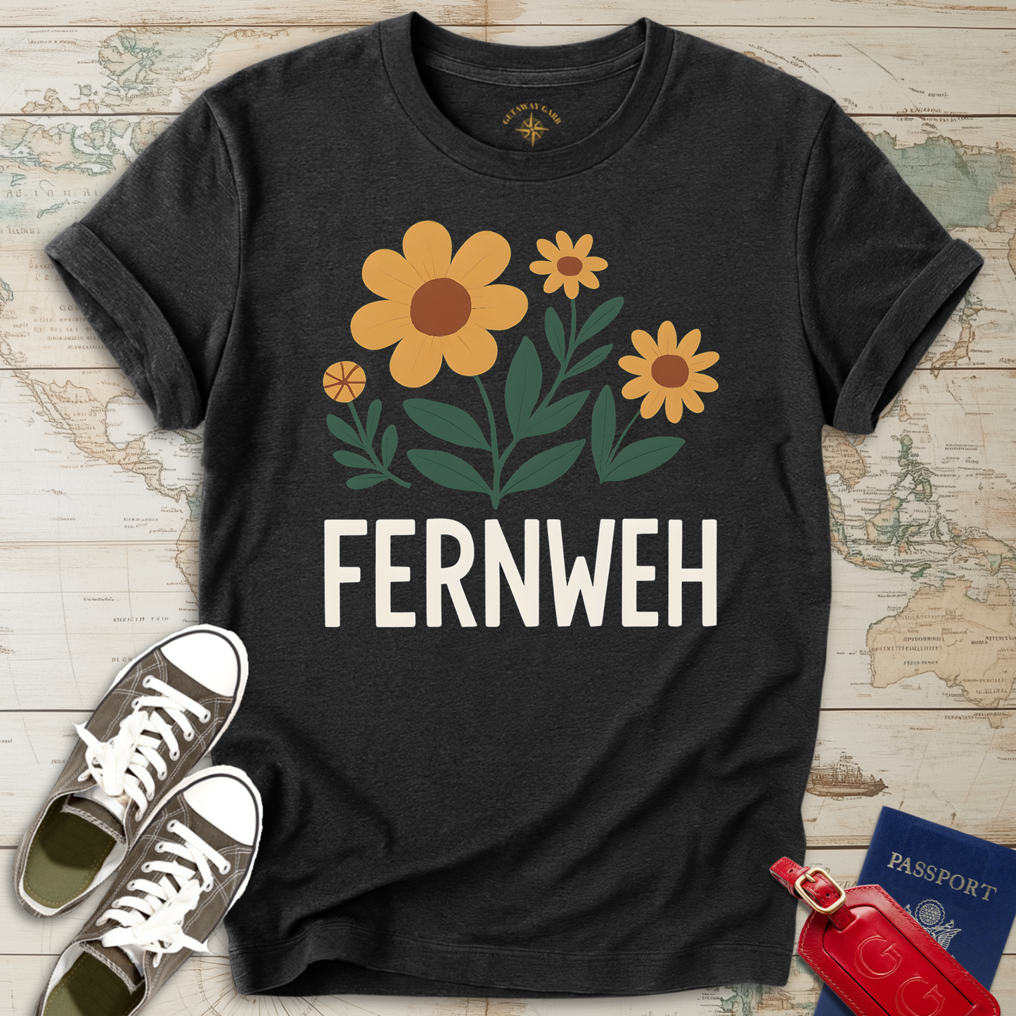 Fernweh Sunflower T-Shirt