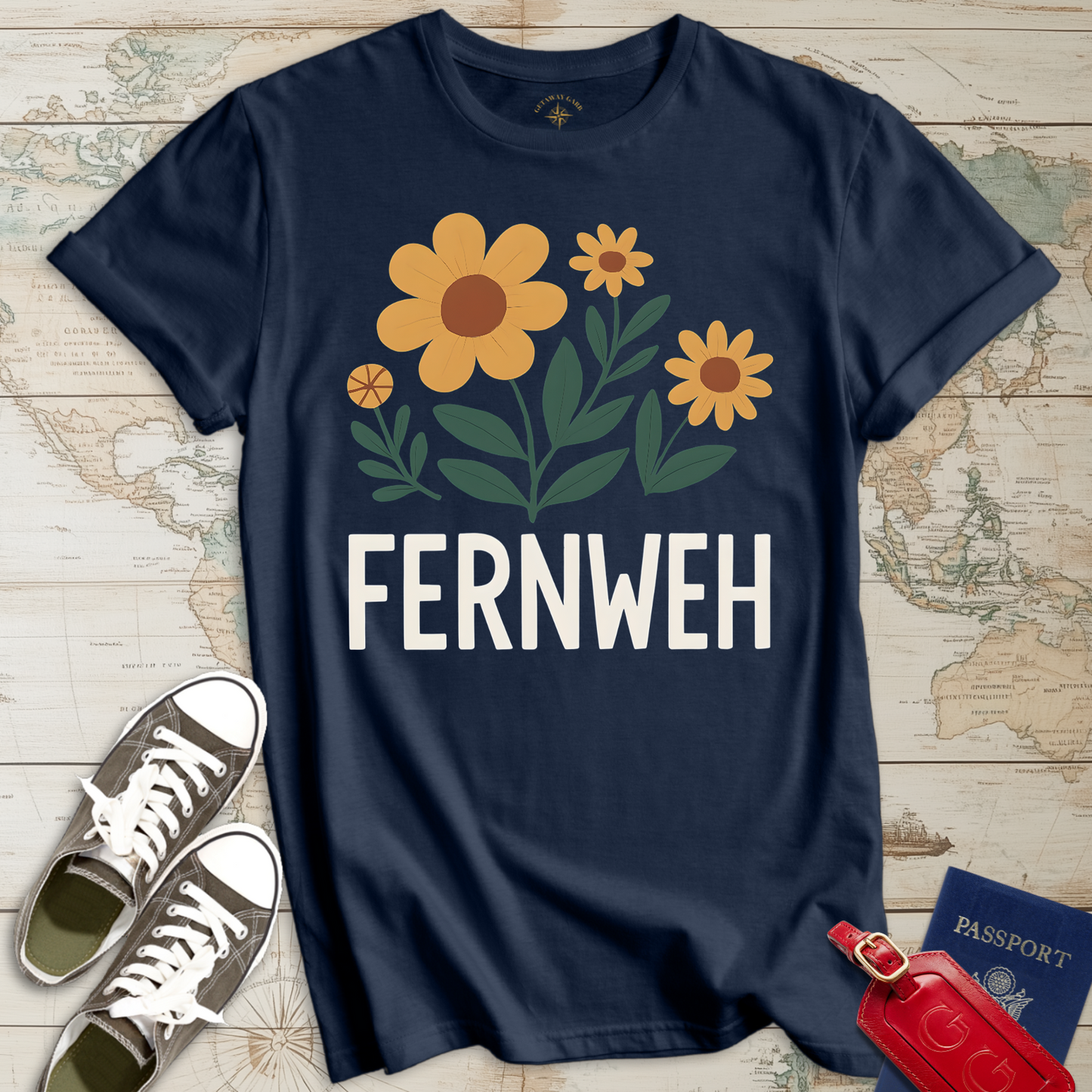 Fernweh Sunflower T-Shirt