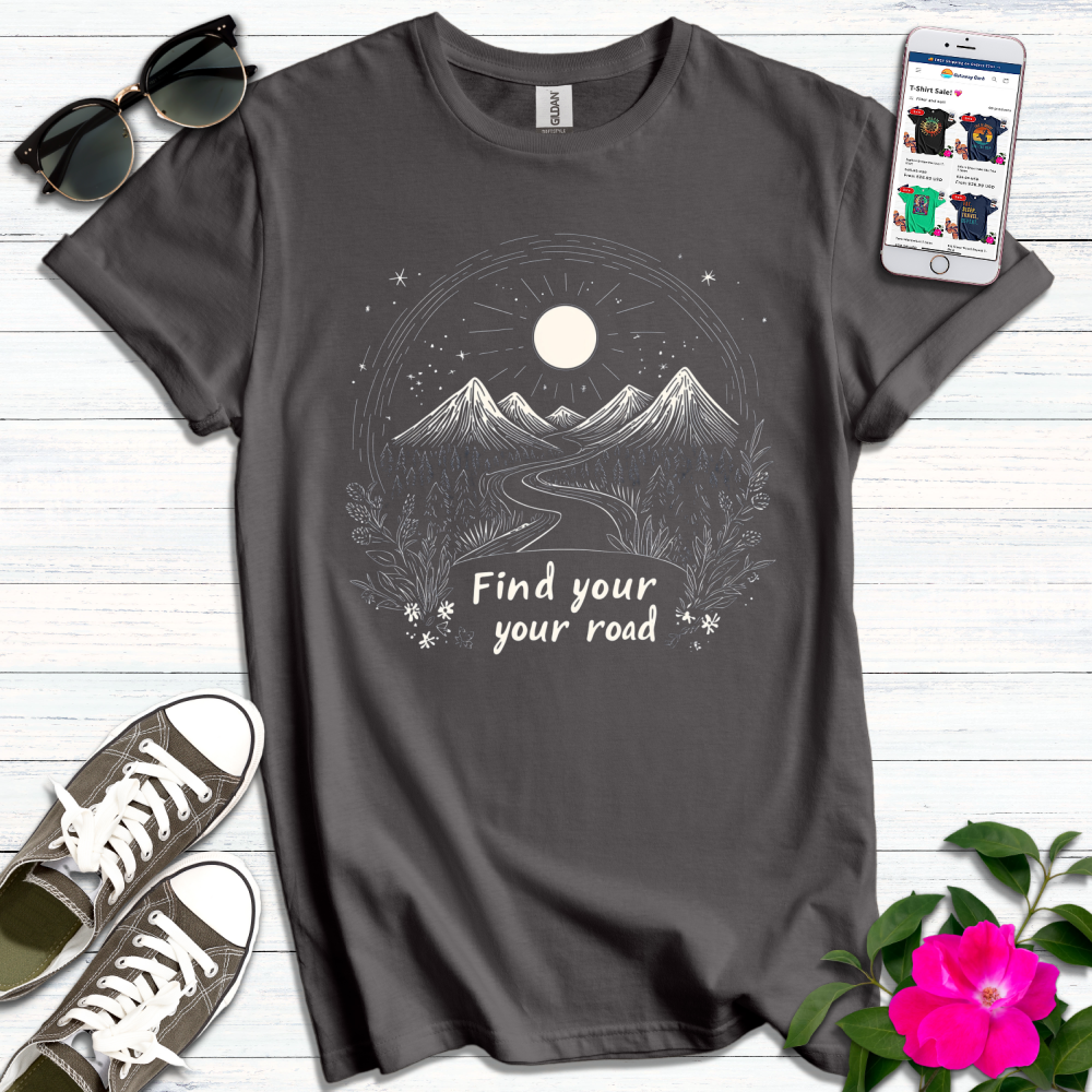 Find Your Road Minimalist T-Shirt