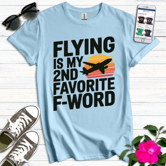 Flying Plane F-Word T-Shirt