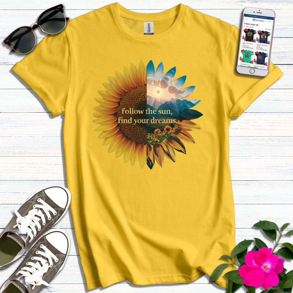 Sunflower Follow the Sun T-Shirt