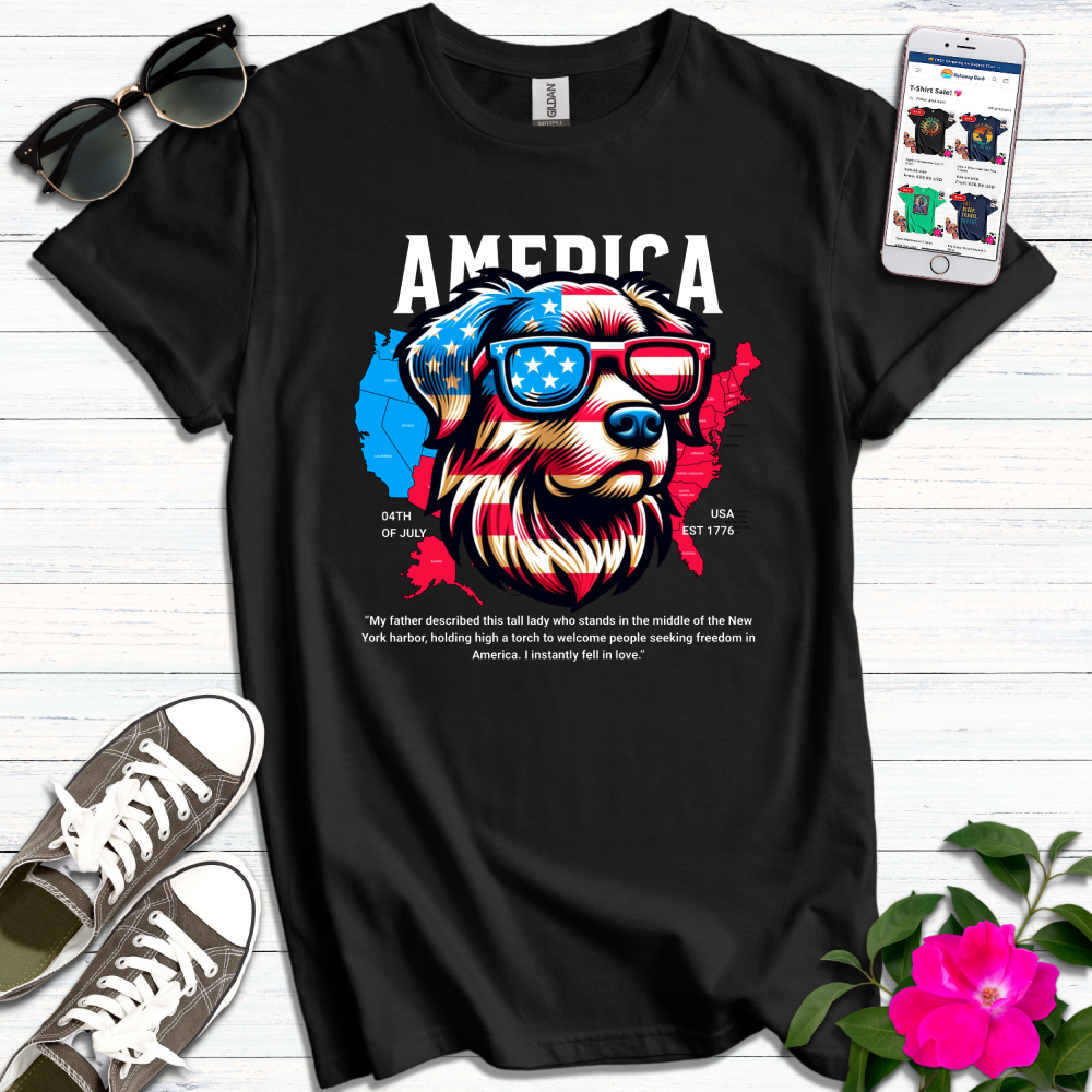 USA Golden T-Shirt