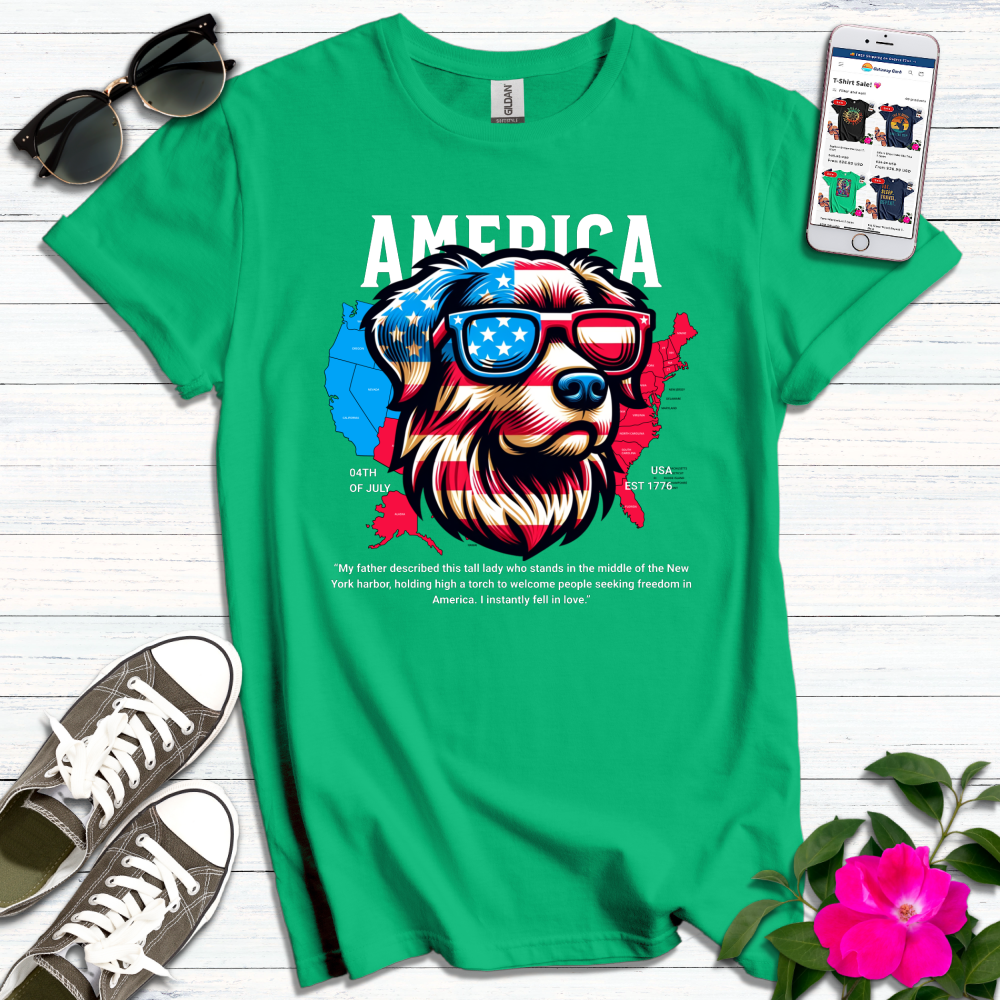 USA Golden T-Shirt