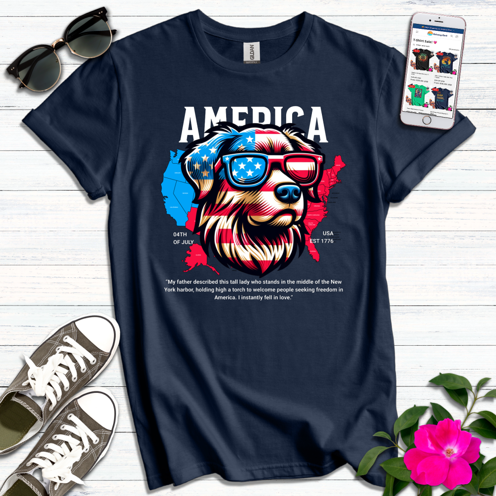 USA Golden T-Shirt