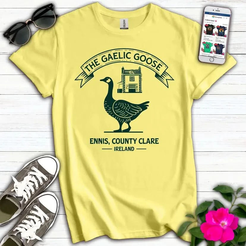 Cute Gaelic Goose Pub T-Shirt