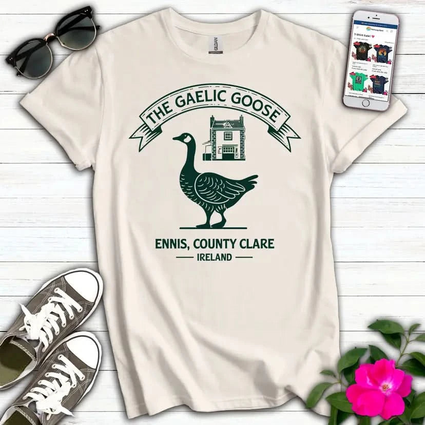 Cute Gaelic Goose Pub T-Shirt