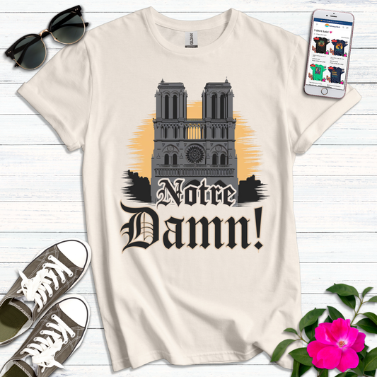 Notre Dame Gothic Retro T-Shirt