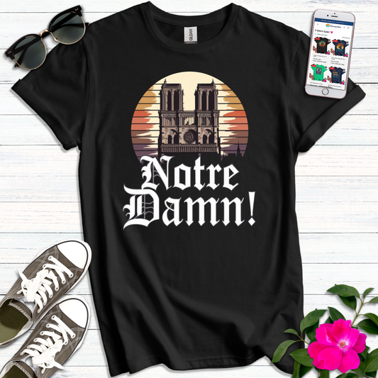 Notre Damn Vintage Gothic T-Shirt