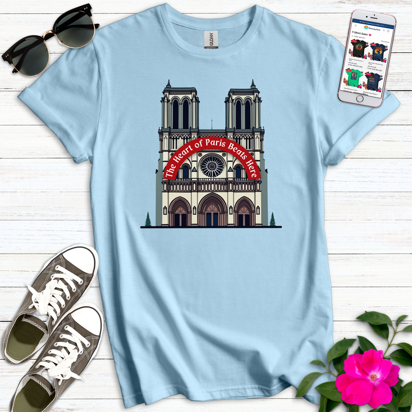 Heart of Paris T-Shirt