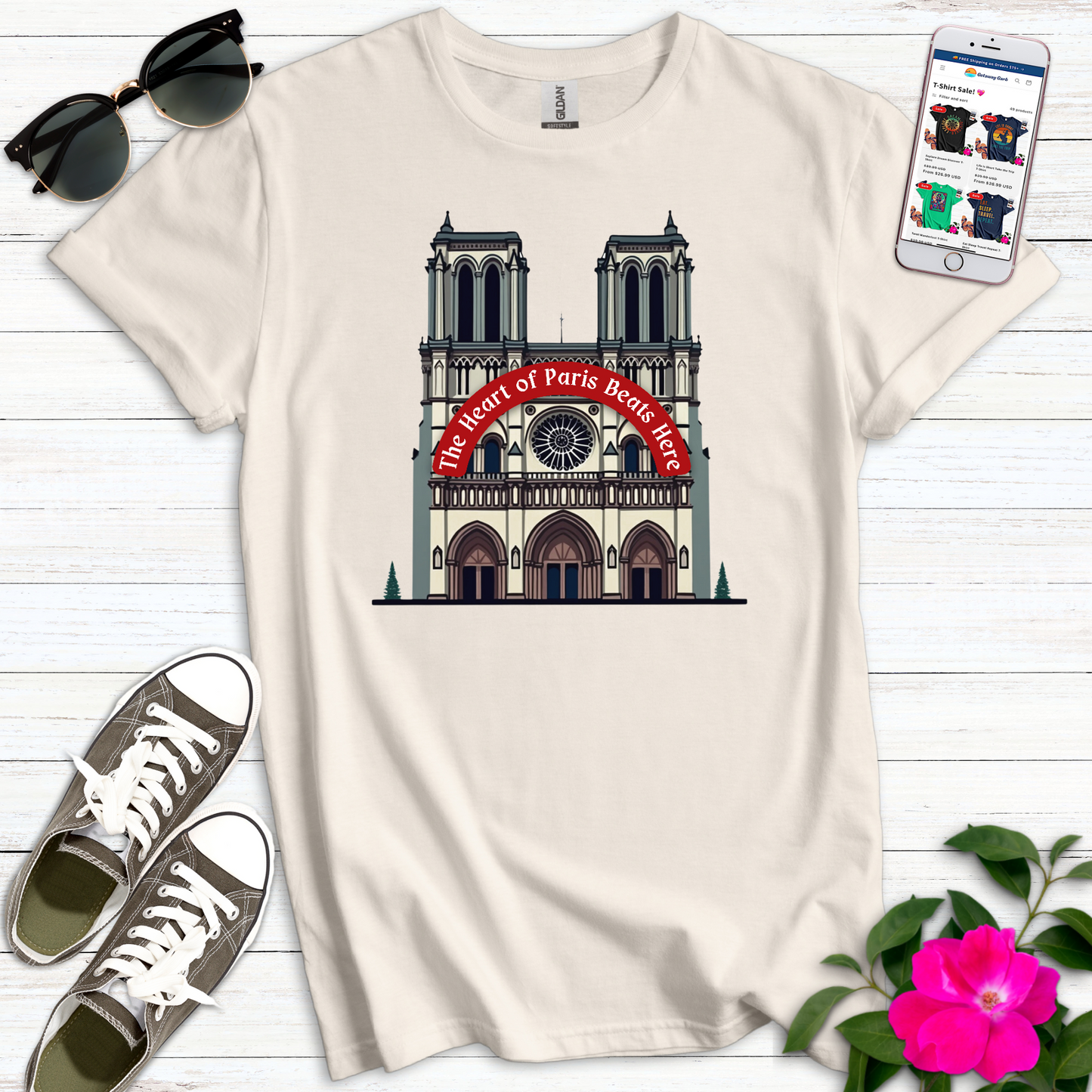 Heart of Paris T-Shirt