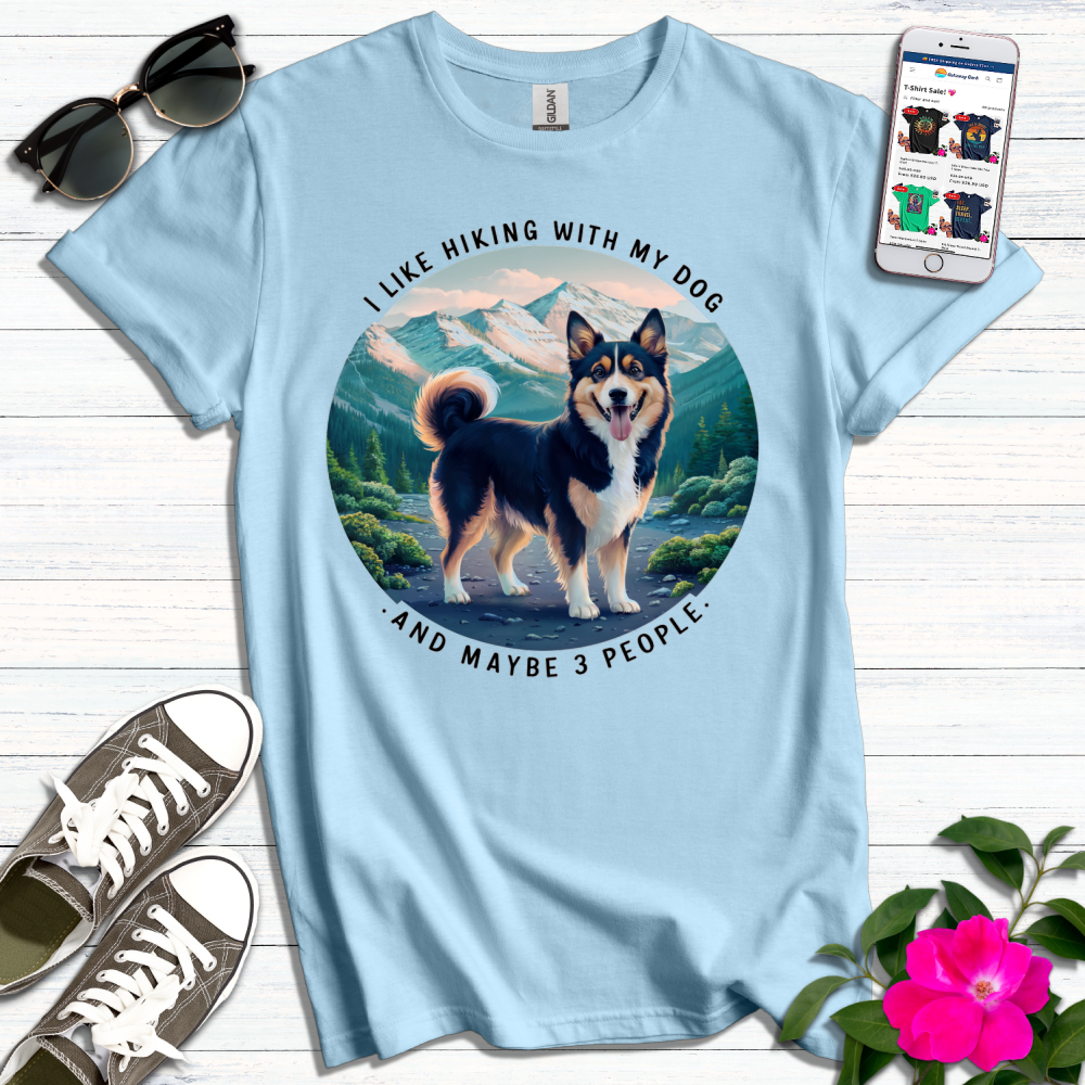 Like Hiking With My Dog T-Shirt