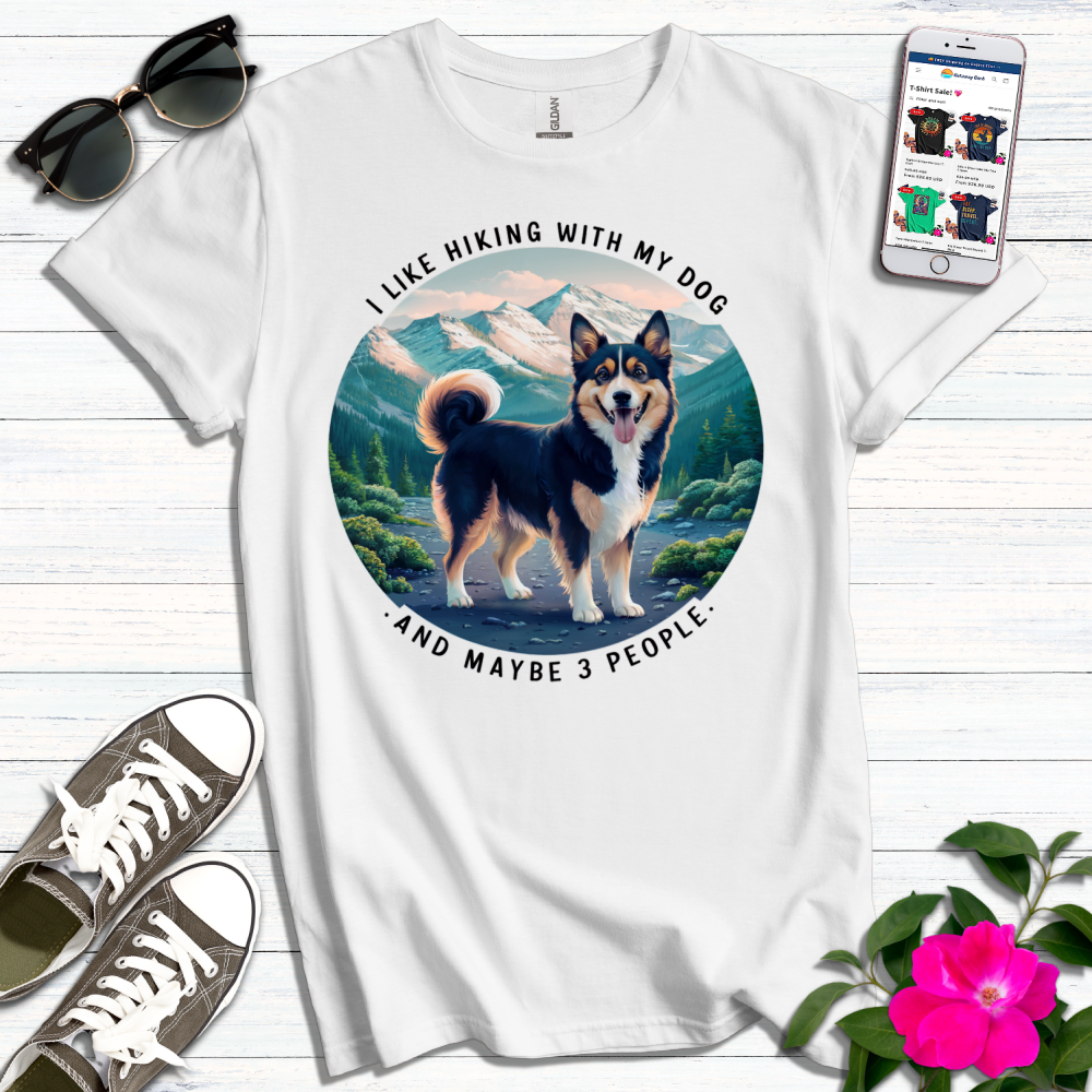 Like Hiking With My Dog T-Shirt