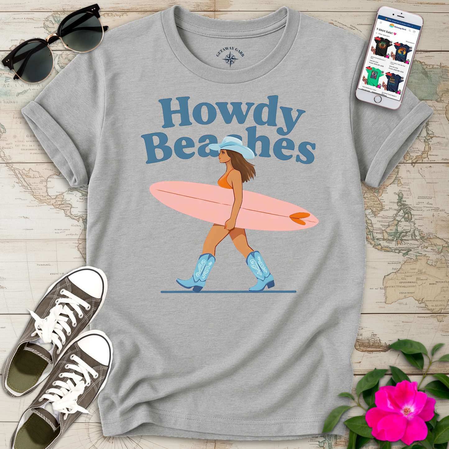 Howdy Beaches T-Shirt