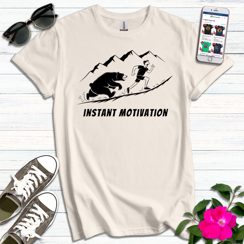 Instant Motivation Bear T-Shirt