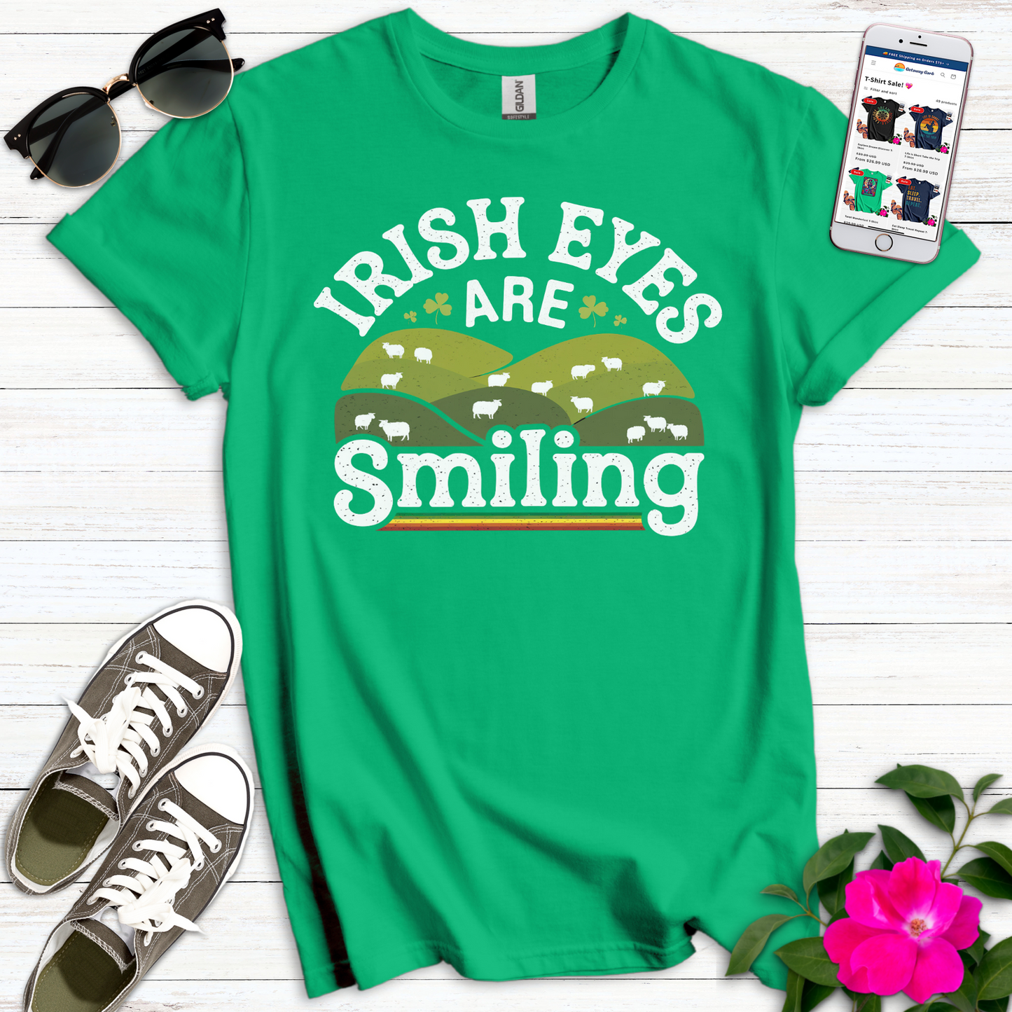 Irish Eyes Smiling T-Shirt