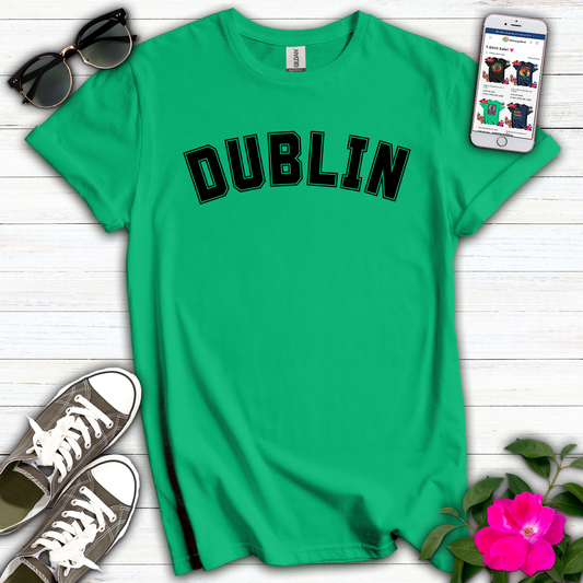 Dublin Varsity Letter T-Shirt