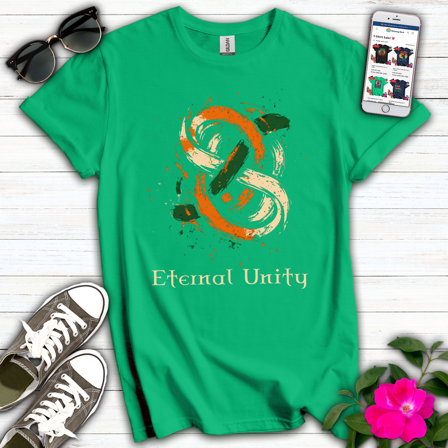 Eternal Unity Celtic Knot T-Shirt