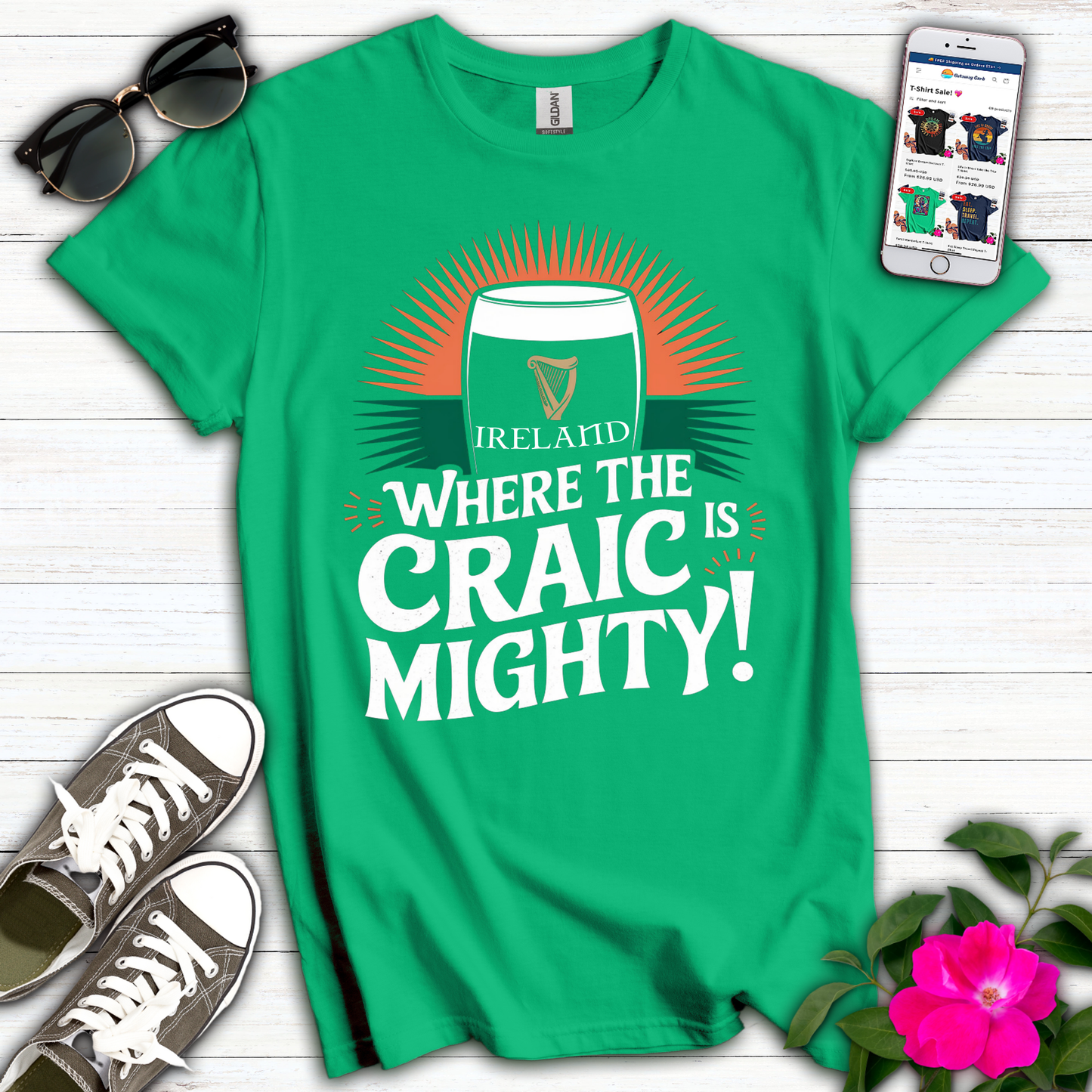 Ireland Craic is Mighty T-Shirt