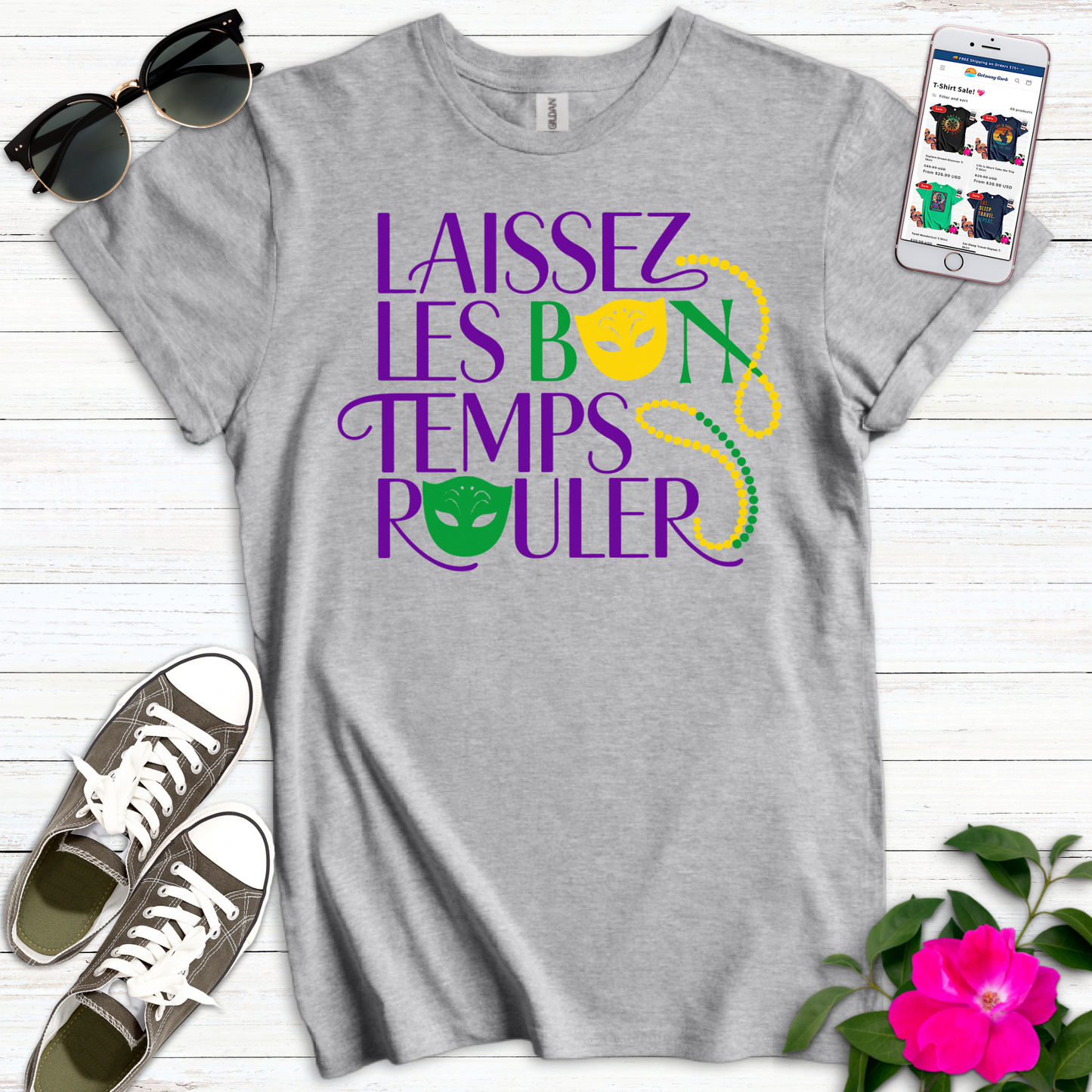 Laissez Les Bon Rouler T-Shirt