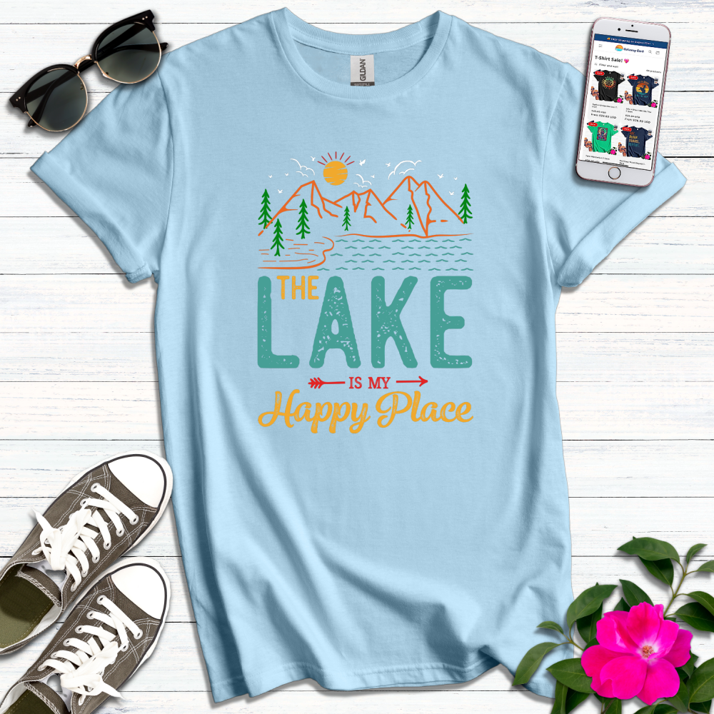 Lake is My Happy Place T-Shirt