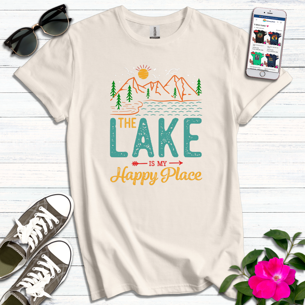 Lake is My Happy Place T-Shirt