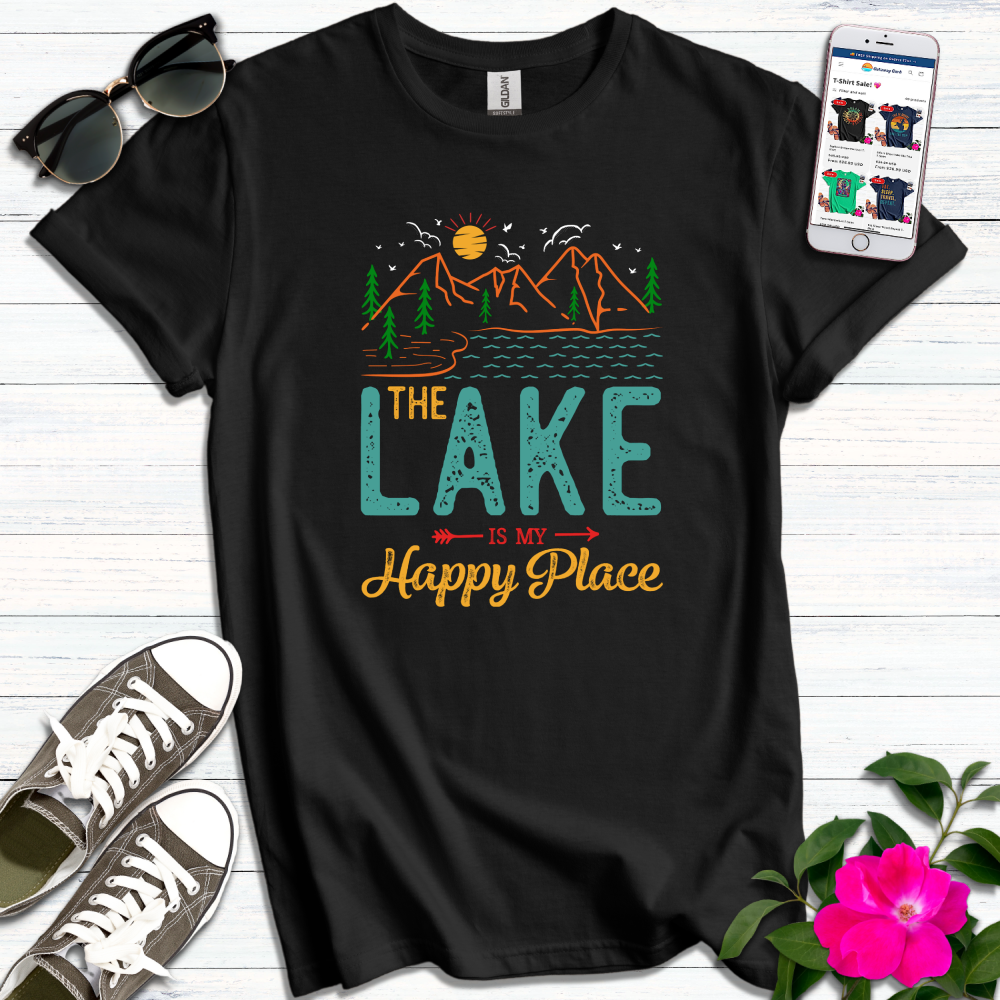 Lake is My Happy Place T-Shirt