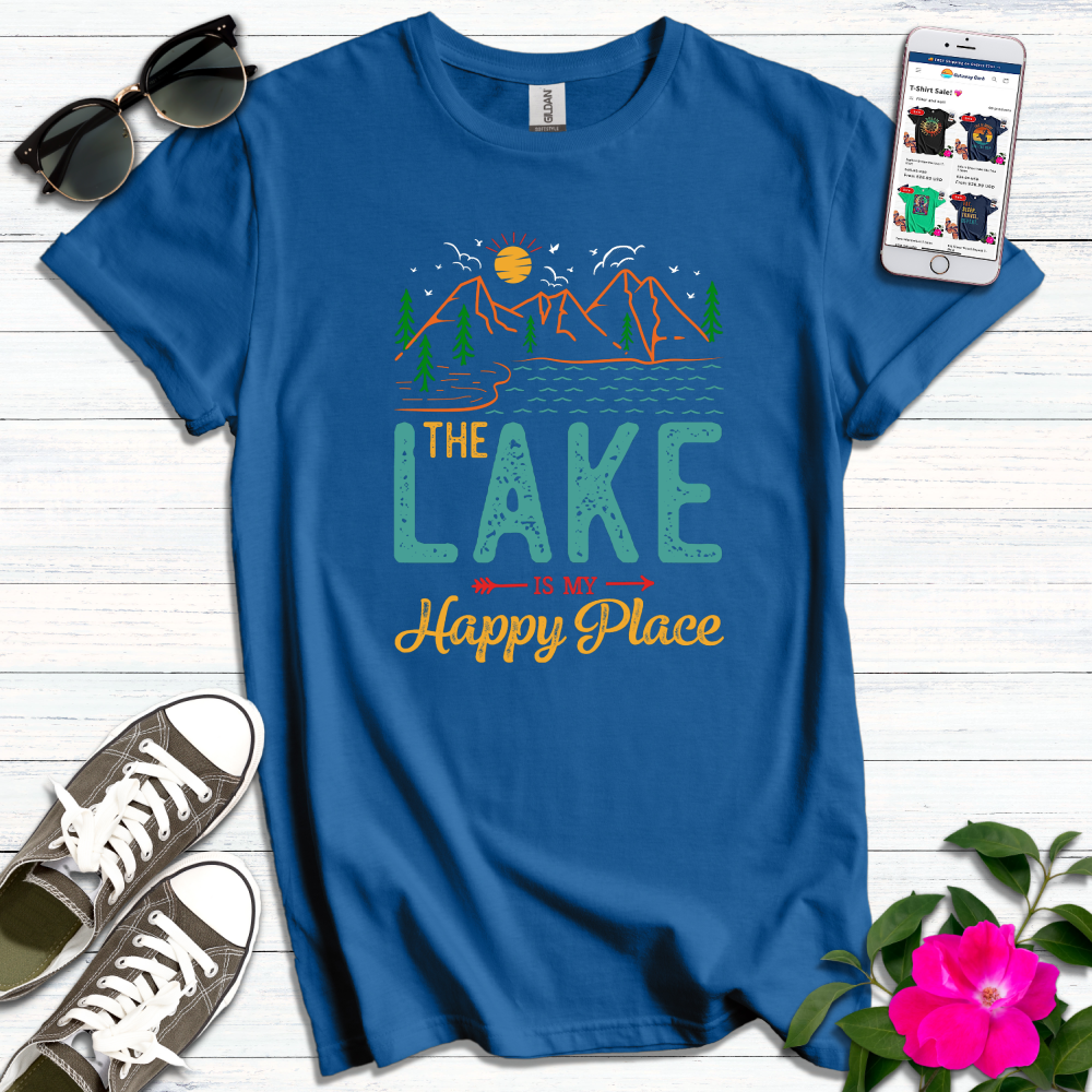 Lake is My Happy Place T-Shirt