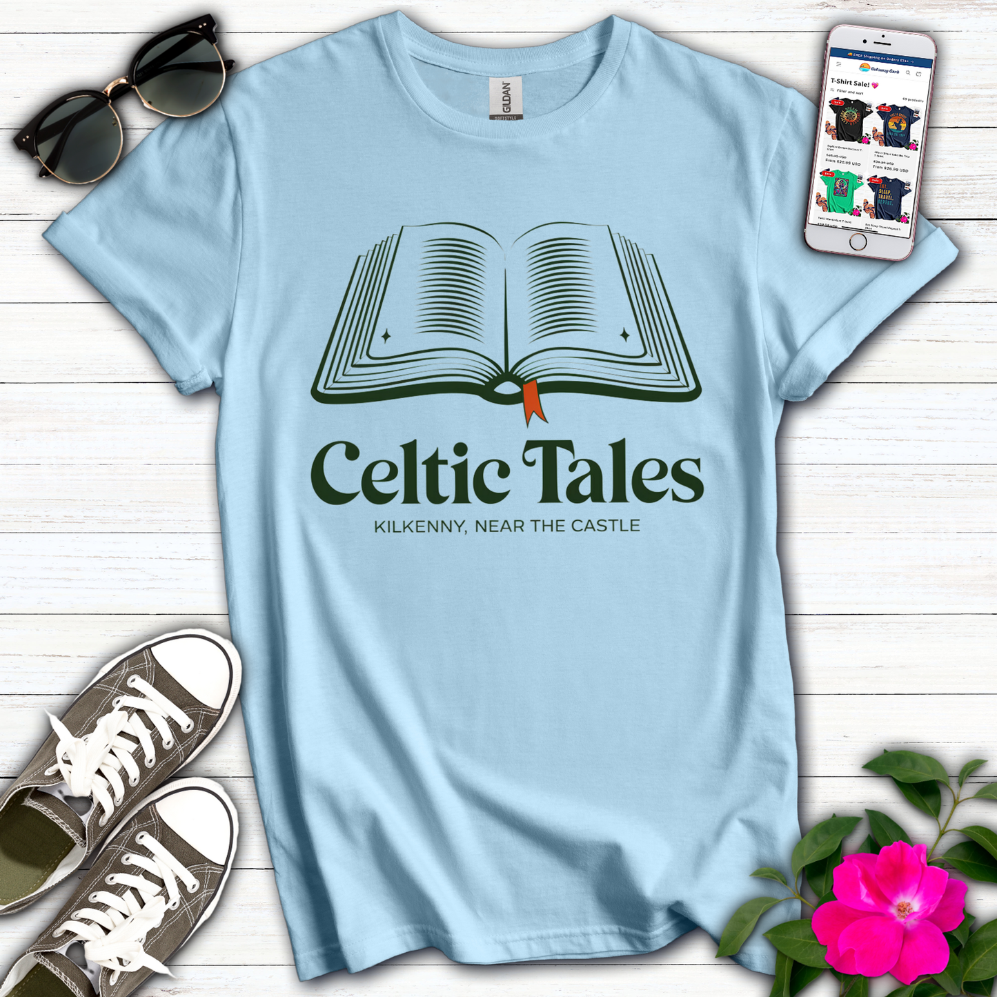 Celtic Tales Kilkenny Bookshop T-Shirt