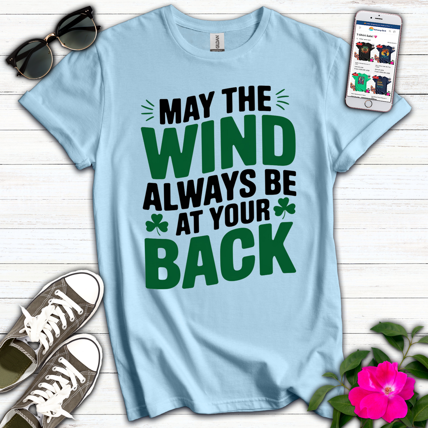 Wind at Your Back T-Shirt