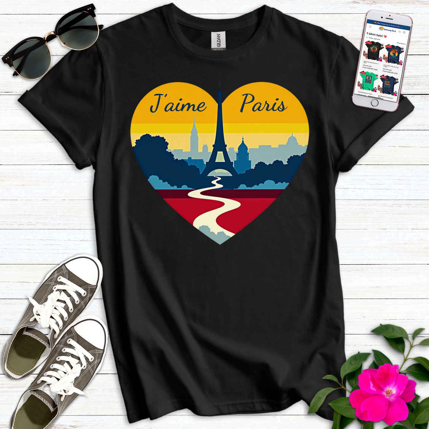 J’aime Paris Heart Tee
