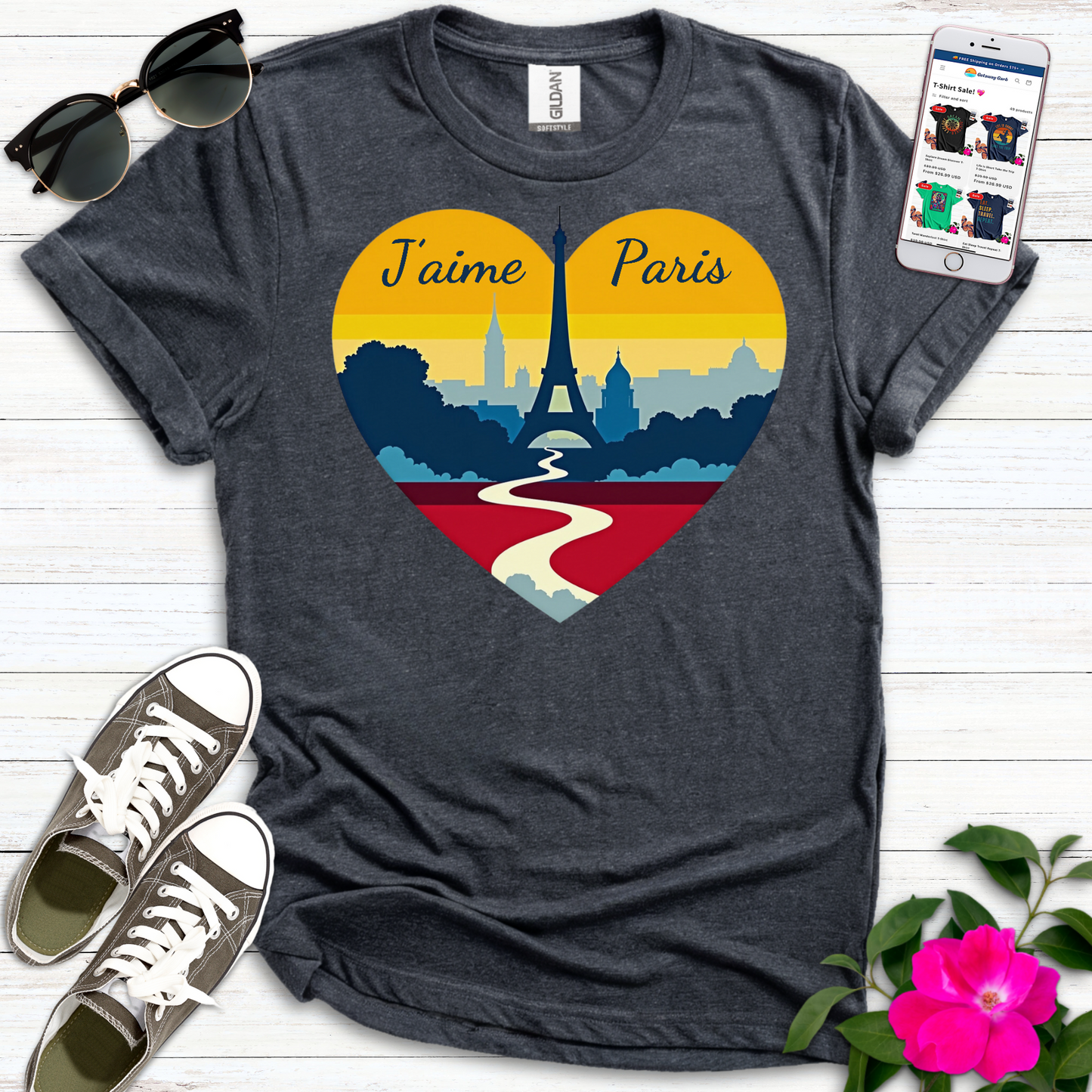 J’aime Paris Heart Tee