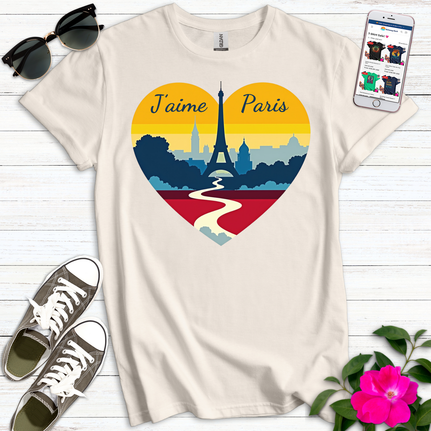 J’aime Paris Heart Tee
