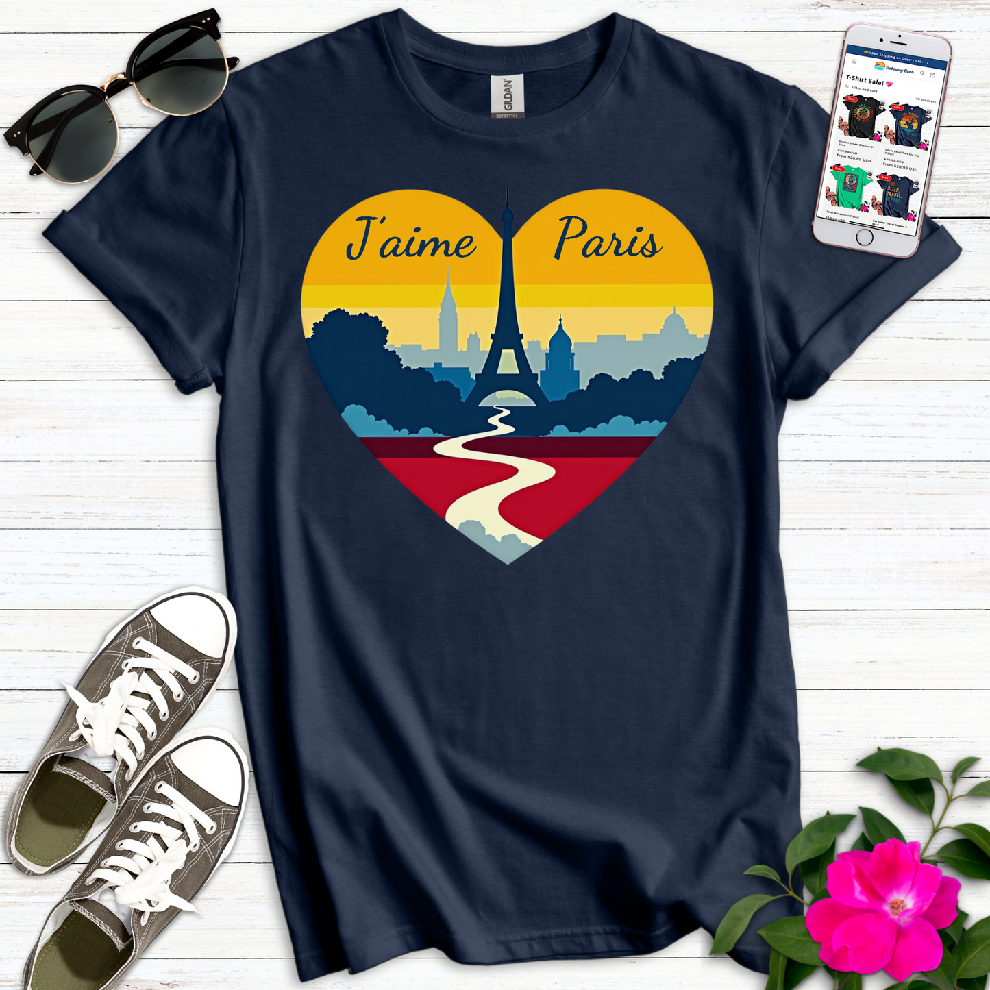 J’aime Paris Heart Tee