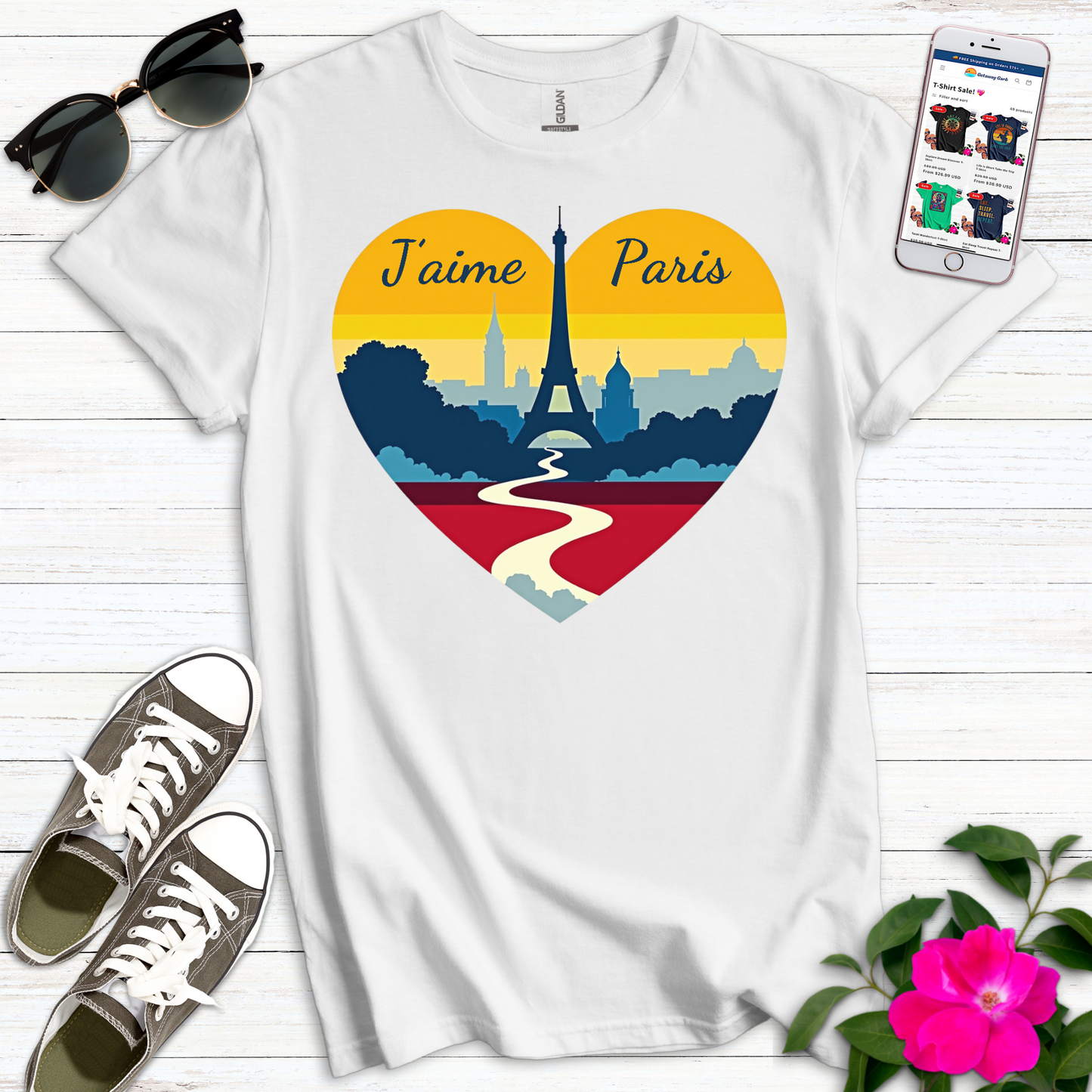J’aime Paris Heart Tee
