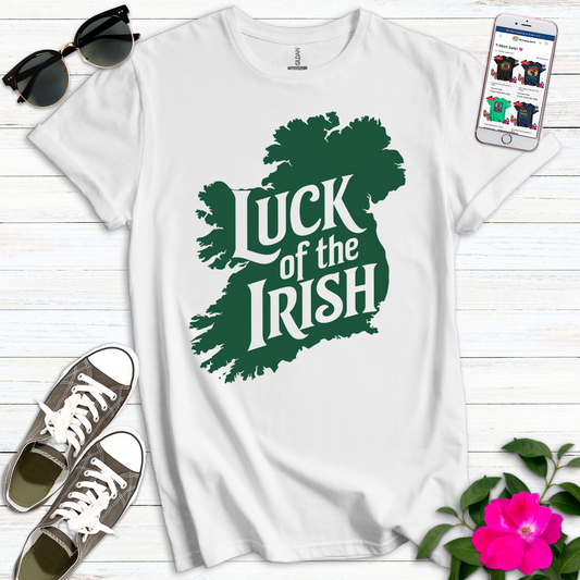 Luck of the Irish Map T-Shirt