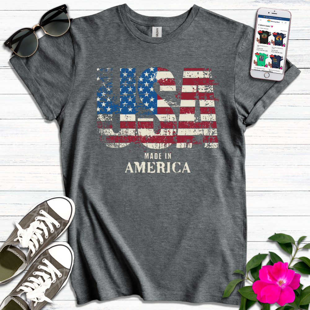 USA Made in America T-Shirt