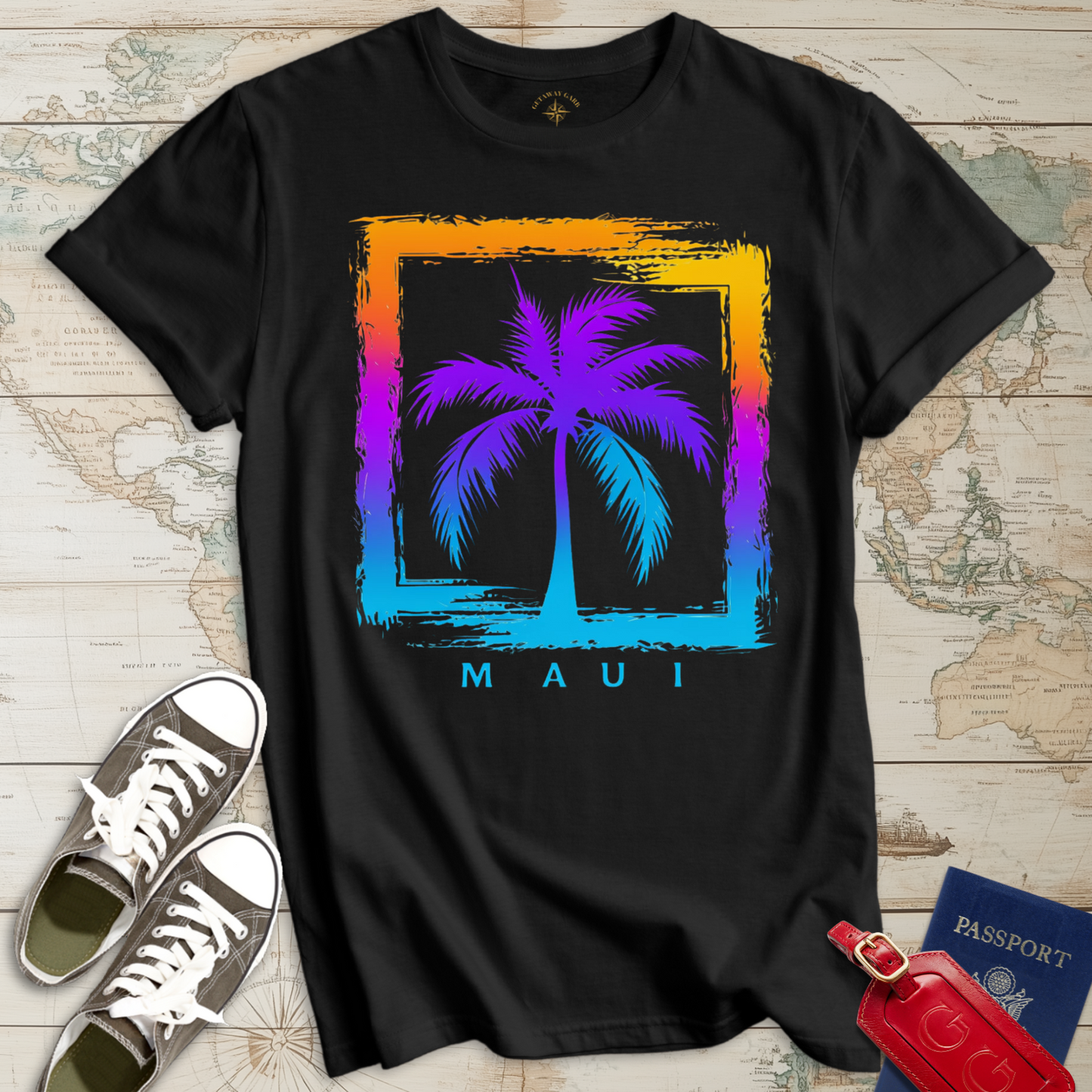 Neon Palms of Maui T-Shirt