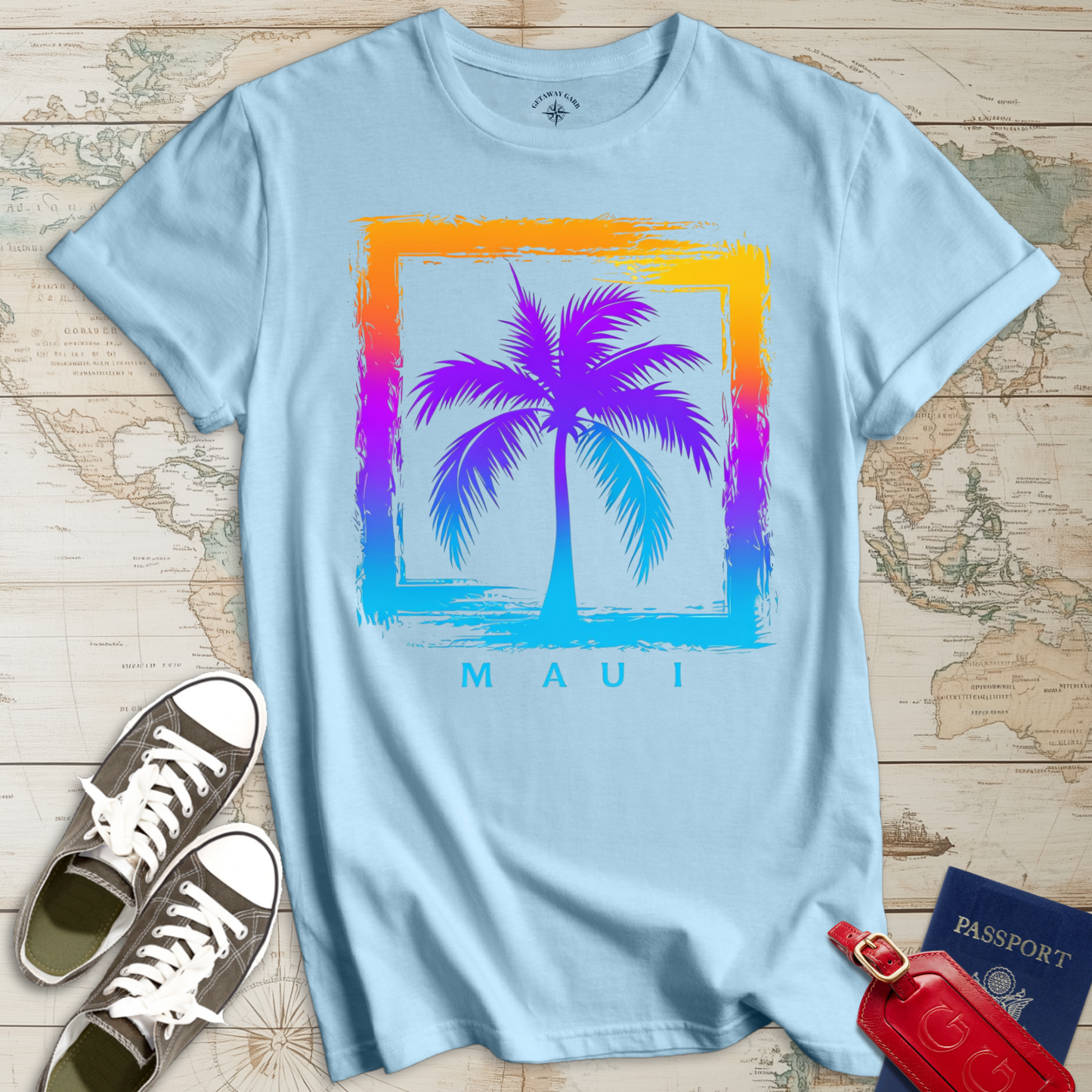 Neon Palms of Maui T-Shirt