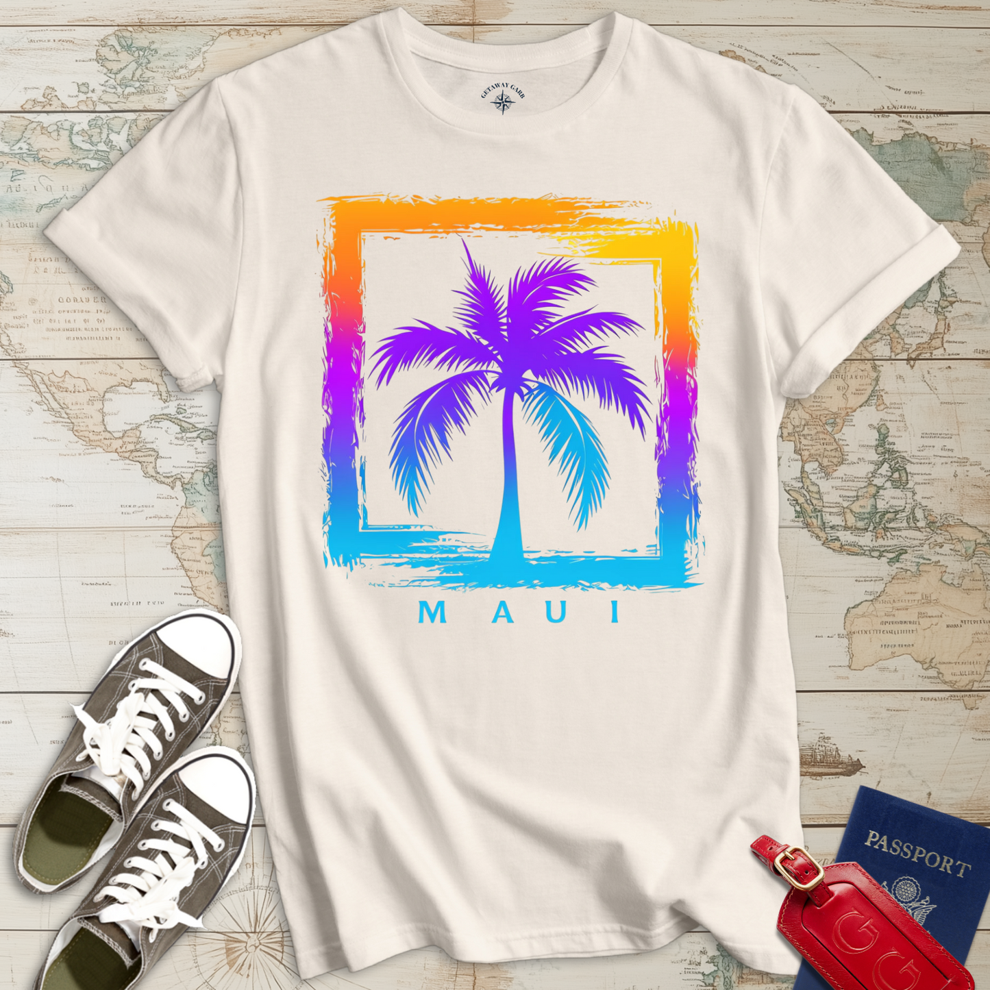 Neon Palms of Maui T-Shirt