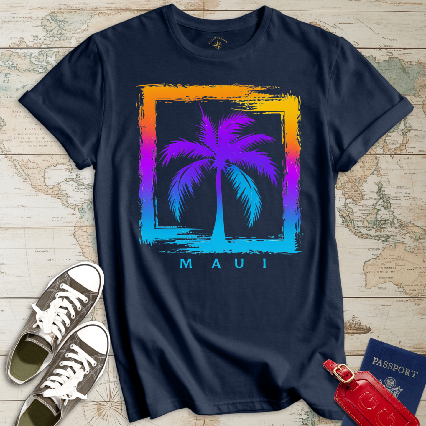 Neon Palms of Maui T-Shirt