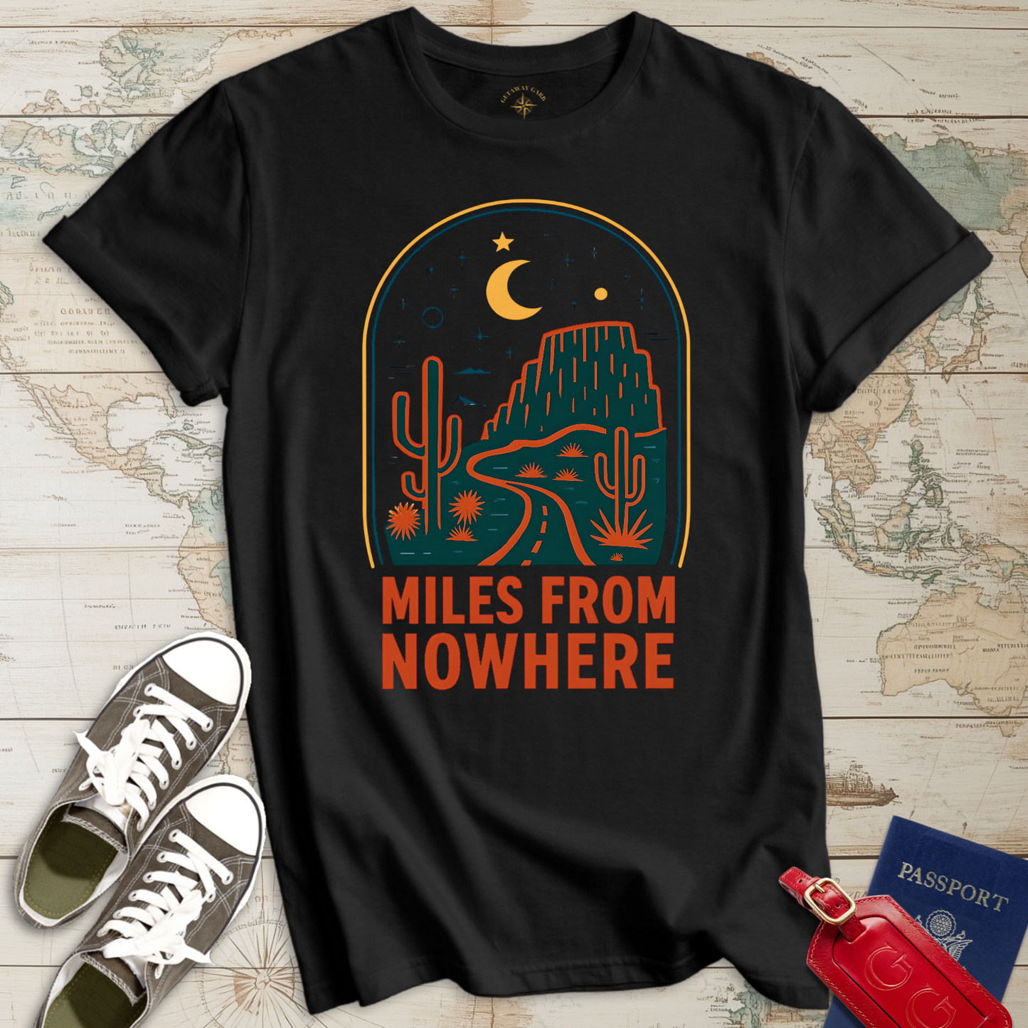 Desert Miles from Nowhere T-Shirt