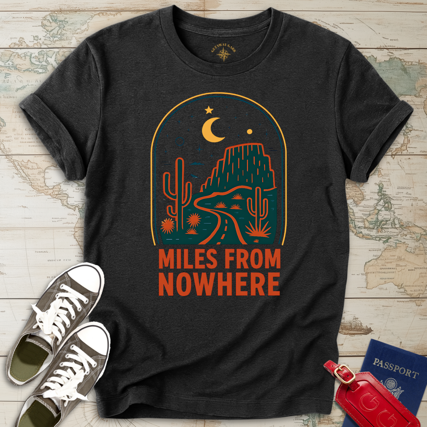 Desert Miles from Nowhere T-Shirt